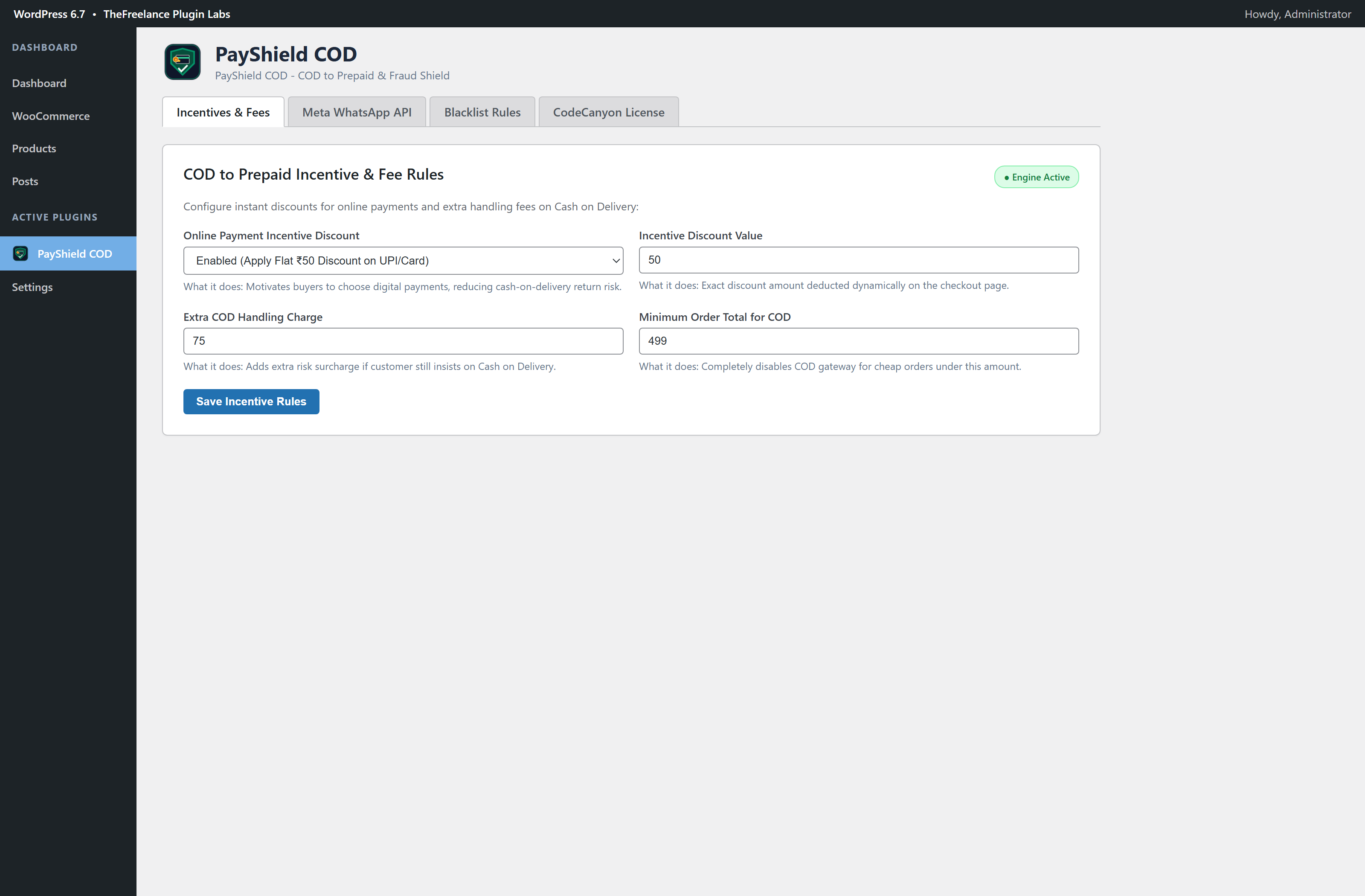 PayShield COD Fraud Dashboard
